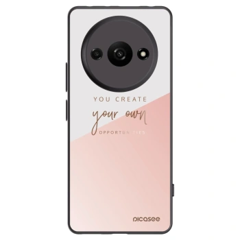 Picasee silikonowe czarne etui na Xiaomi Redmi A3 - You create your own opportunities