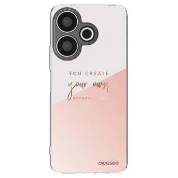 Picasee silikonowe przeźroczyste etui na Xiaomi Redmi 13 4G - You create your own opportunities