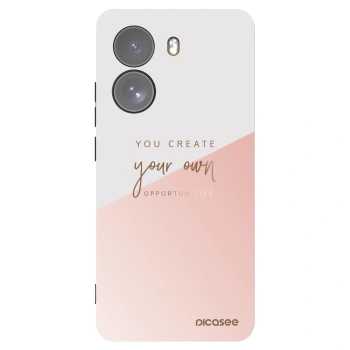 Picasee silikonowe czarne etui na Xiaomi Poco X7 - You create your own opportunities