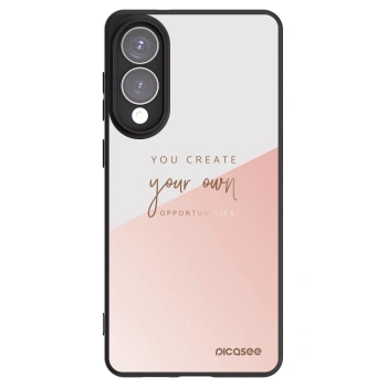 Picasee silikonowe czarne etui na Samsung Galaxy S25 Edge 5G - You create your own opportunities