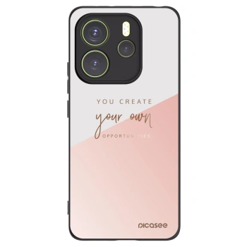 Picasee silikonowe czarne etui na Xiaomi Redmi Note 14 4G - You create your own opportunities