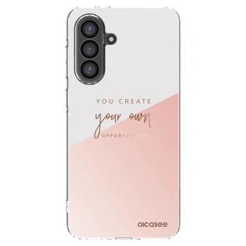 Picasee silikonowe przeźroczyste etui na Samsung Galaxy A56 5G A566B - You create your own opportunities