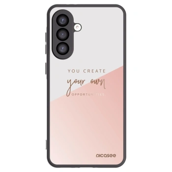 Picasee silikonowe czarne etui na Samsung Galaxy A26 5G A266B - You create your own opportunities