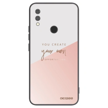 Picasee silikonowe czarne etui na Xiaomi Redmi Note 7 - You create your own opportunities