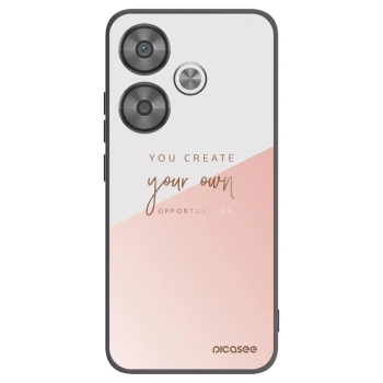 Picasee silikonowe czarne etui na Xiaomi Poco F6 - You create your own opportunities