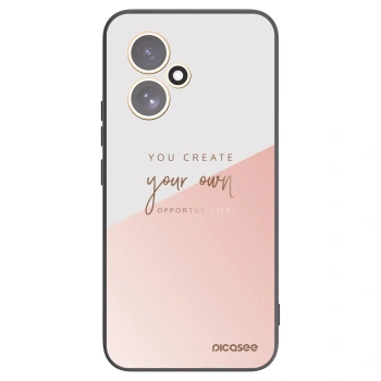 Picasee silikonowe czarne etui na Honor 400 5G - You create your own opportunities