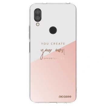 Picasee silikonowe przeźroczyste etui na Xiaomi Redmi 7 - You create your own opportunities