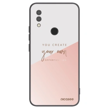 Picasee silikonowe czarne etui na Xiaomi Redmi 7 - You create your own opportunities
