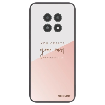 Picasee silikonowe czarne etui na Realme 12X - You create your own opportunities