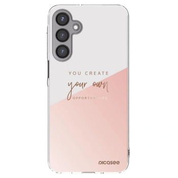 Picasee silikonowe przeźroczyste etui na Samsung Galaxy A16 4G - You create your own opportunities