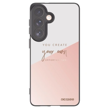 Picasee silikonowe czarne etui na Samsung Galaxy S26+ - You create your own opportunities