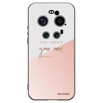 Picasee silikonowe czarne etui na Xiaomi 17 Ultra - You create your own opportunities