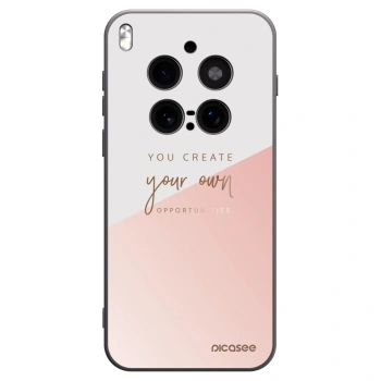 Picasee silikonowe czarne etui na Vivo X300 Pro - You create your own opportunities