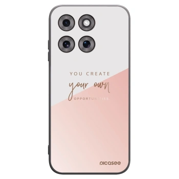 Picasee silikonowe czarne etui na Motorola Moto G77 - You create your own opportunities
