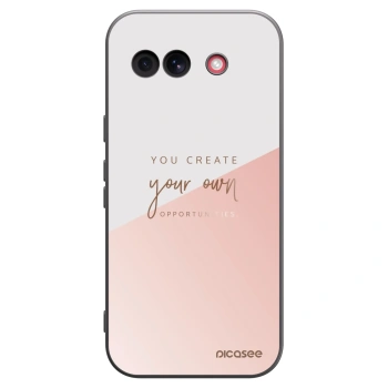 Picasee silikonowe czarne etui na Google Pixel 10a - You create your own opportunities