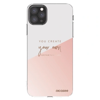 Picasee silikonowe przeźroczyste etui na Apple iPhone 11 Pro Max - You create your own opportunities