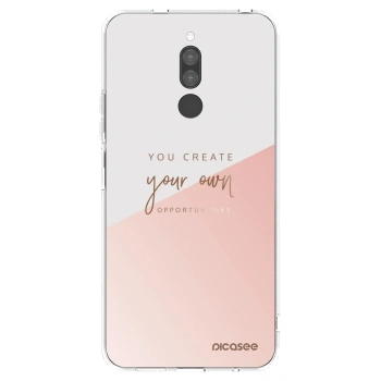 Picasee silikonowe przeźroczyste etui na Xiaomi Redmi 8 - You create your own opportunities