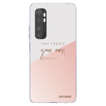 Picasee silikonowe przeźroczyste etui na Xiaomi Mi Note 10 Lite - You create your own opportunities