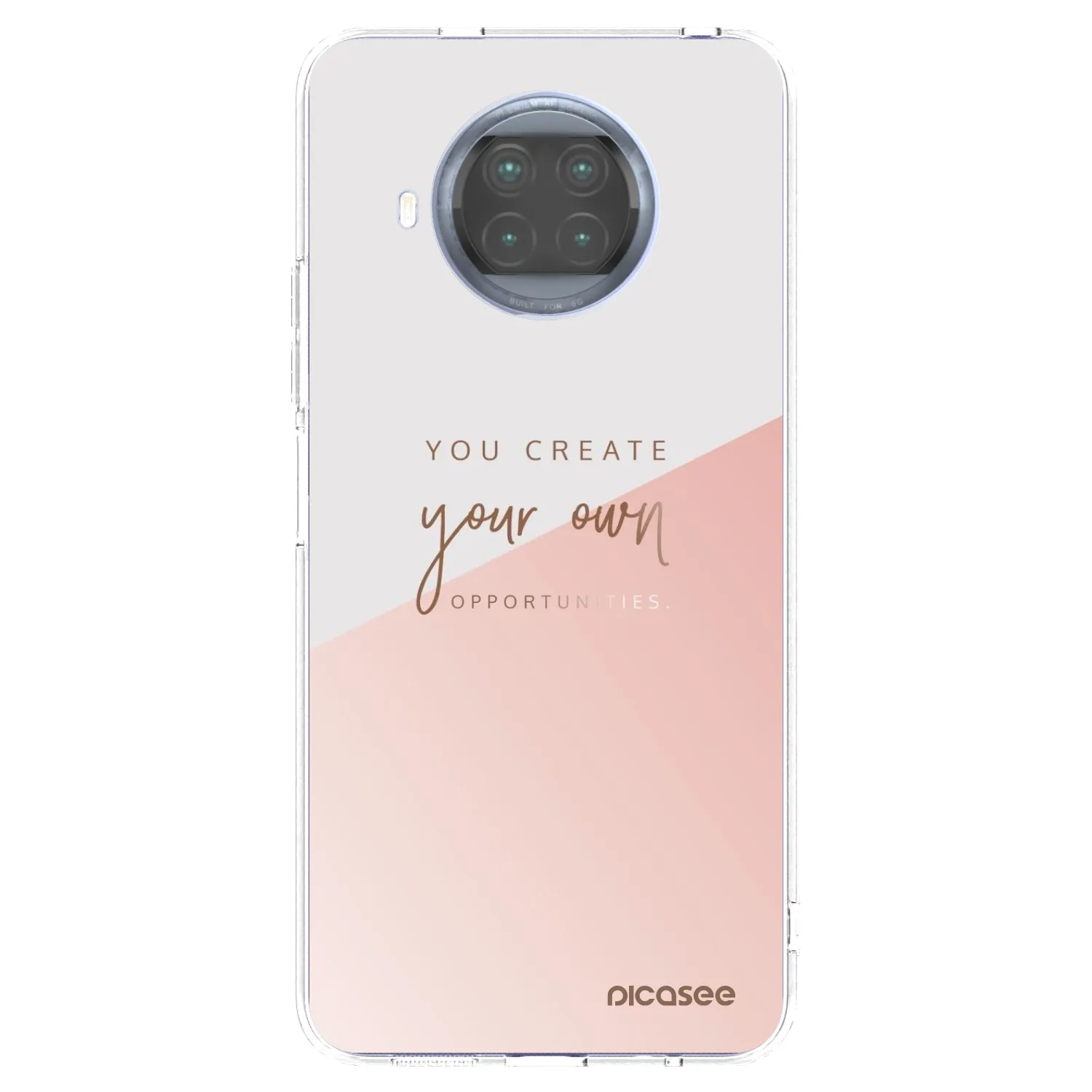Picasee silikonowe przeźroczyste etui na Xiaomi Mi 10T Lite - You create your own opportunities