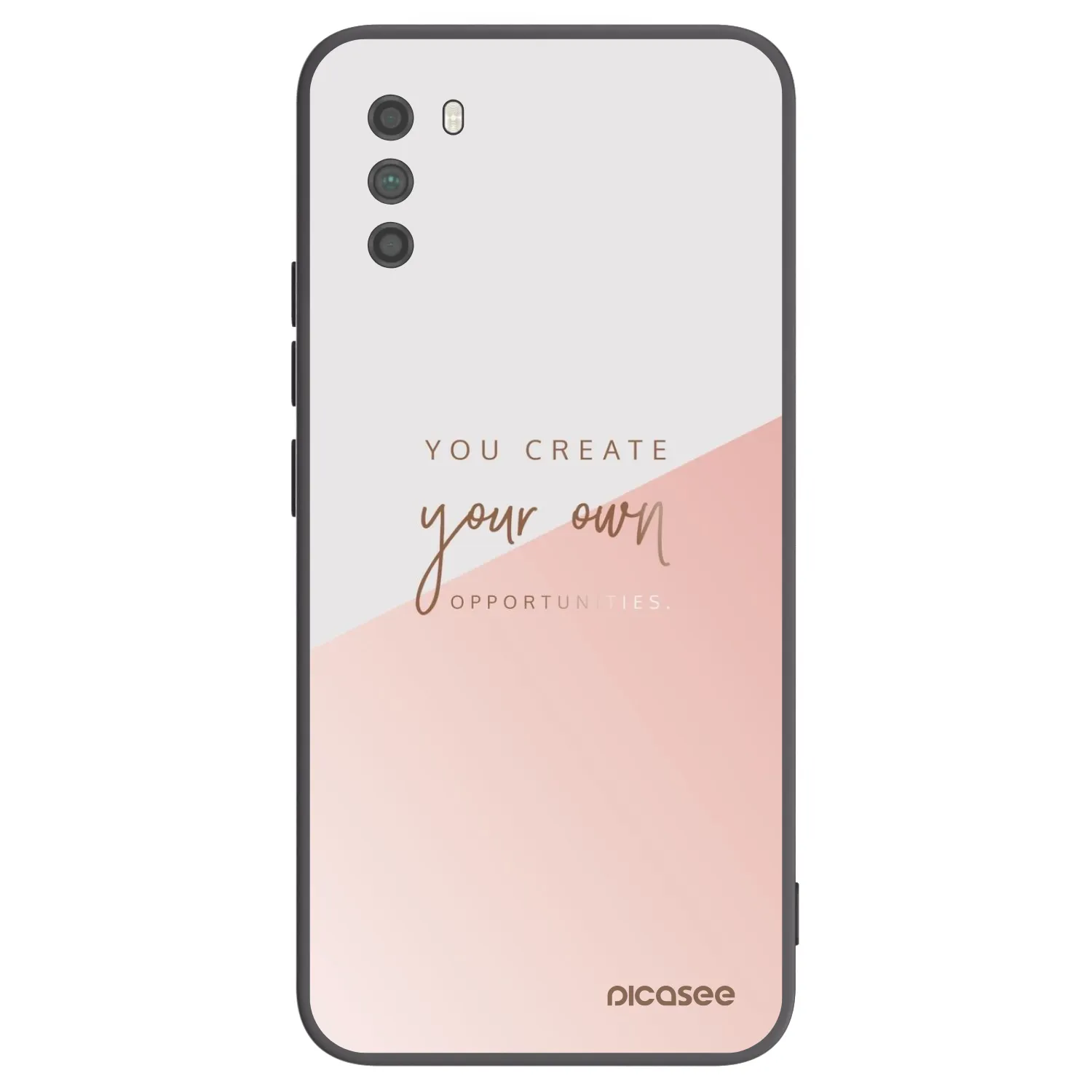 Picasee silikonowe czarne etui na Xiaomi Poco M3 - You create your own opportunities