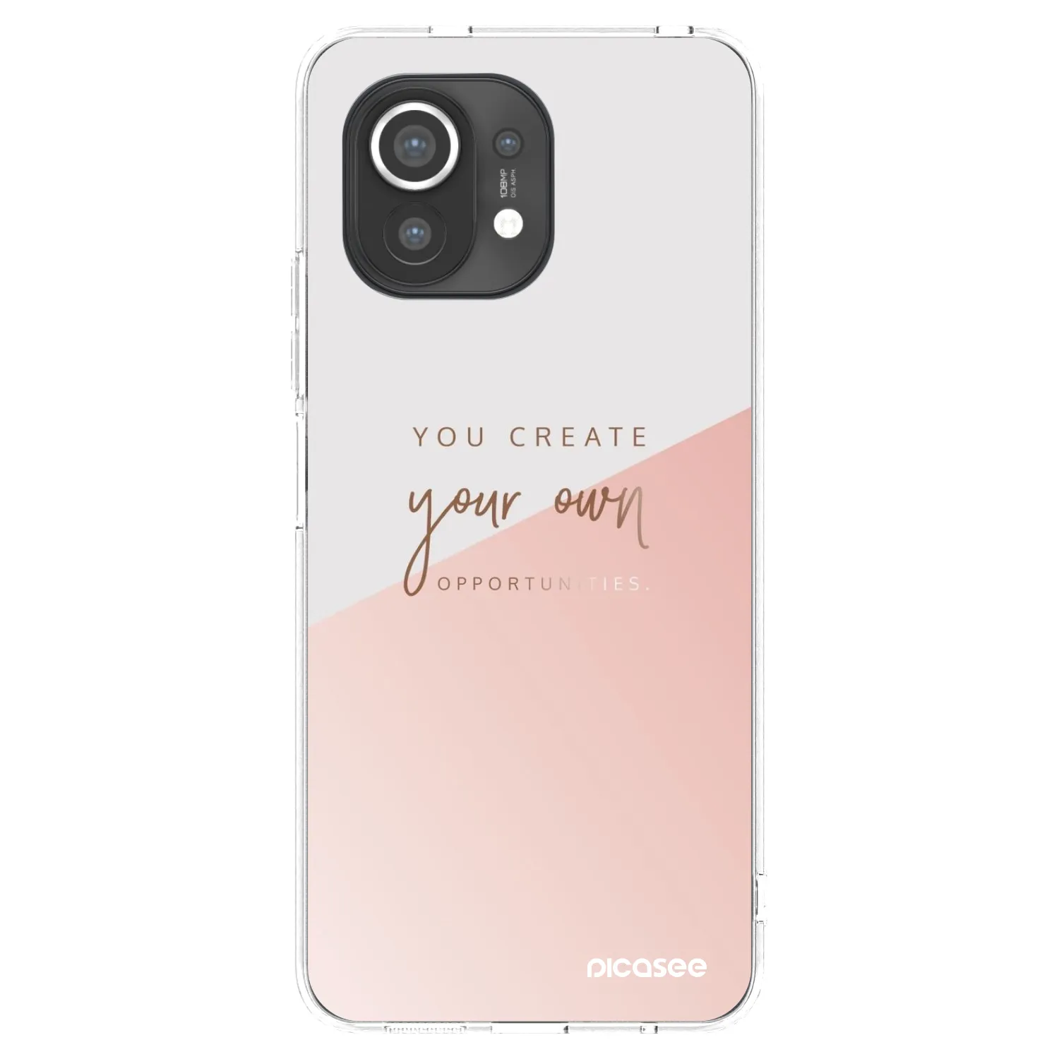 Picasee silikonowe przeźroczyste etui na Xiaomi Mi 11 - You create your own opportunities