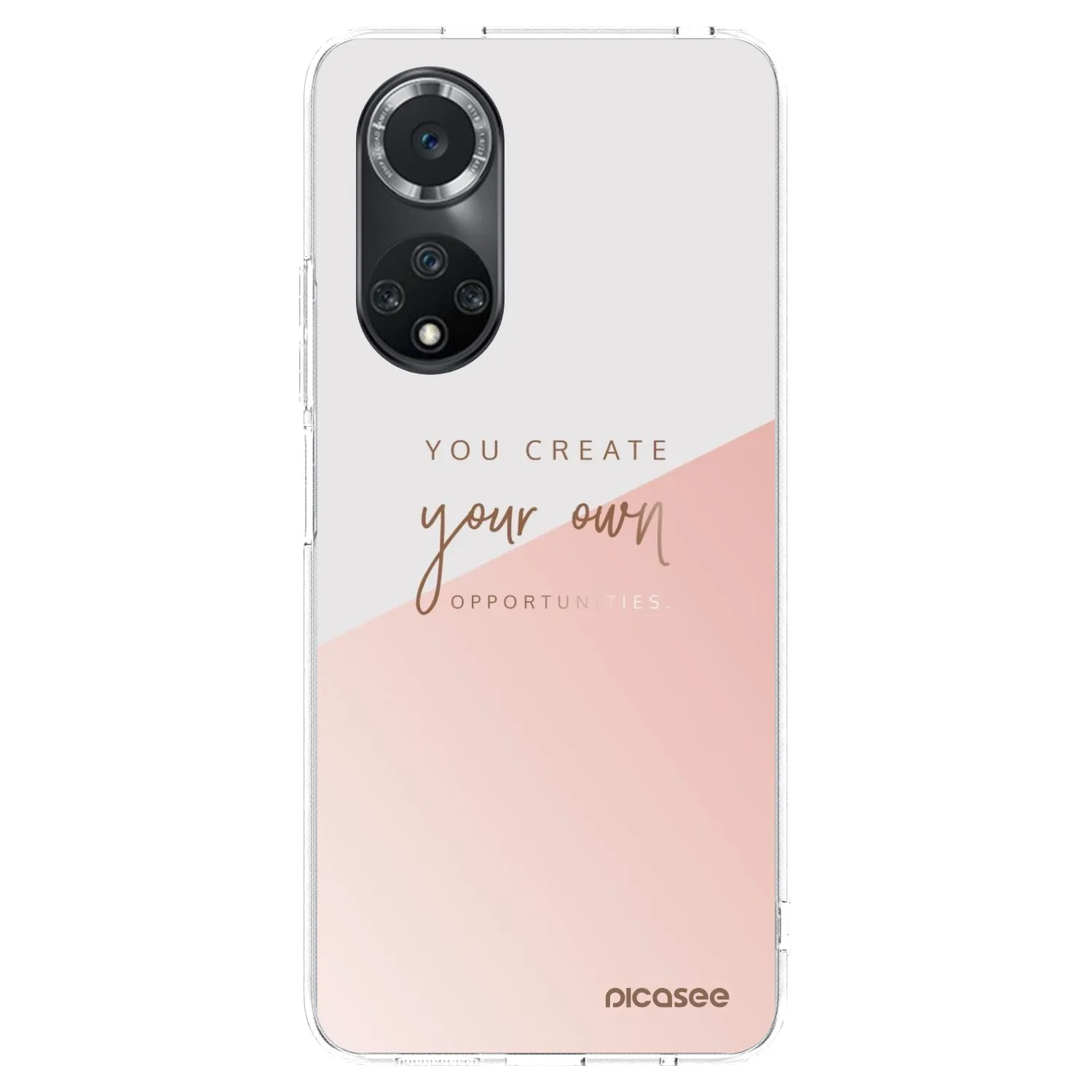 Picasee silikonowe przeźroczyste etui na Huawei Nova 9 SE - You create your own opportunities