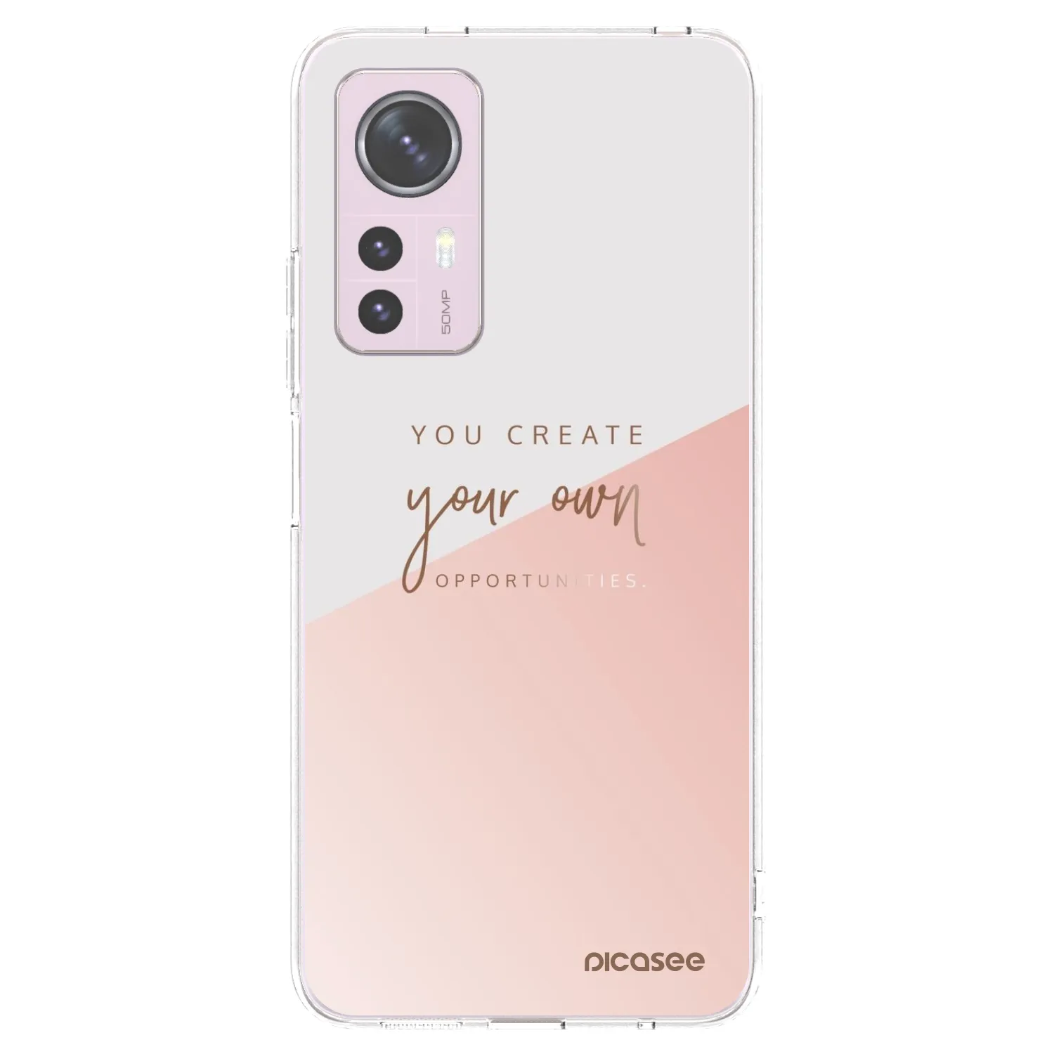 Picasee silikonowe przeźroczyste etui na Xiaomi 12 - You create your own opportunities