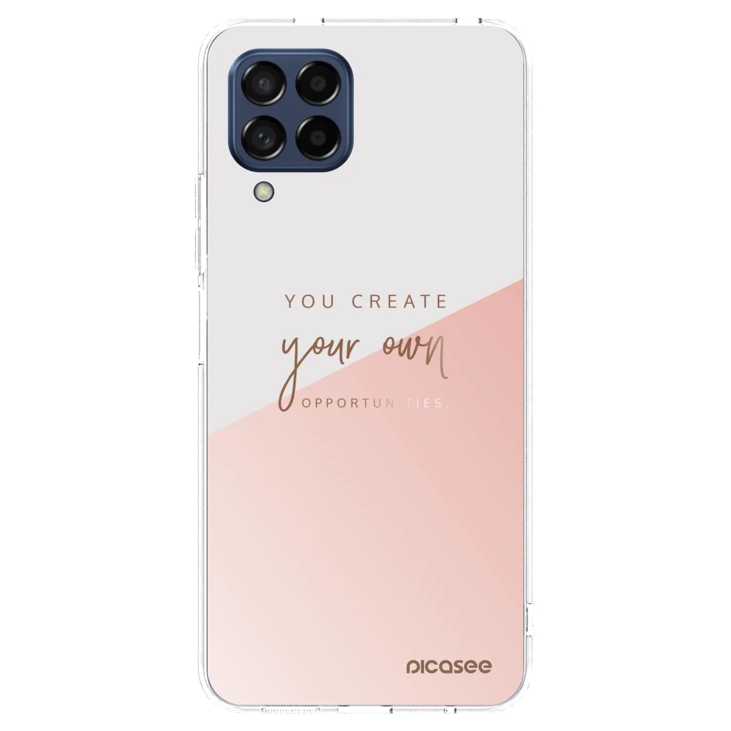 Picasee silikonowe przeźroczyste etui na Samsung Galaxy M53 5G - You create your own opportunities