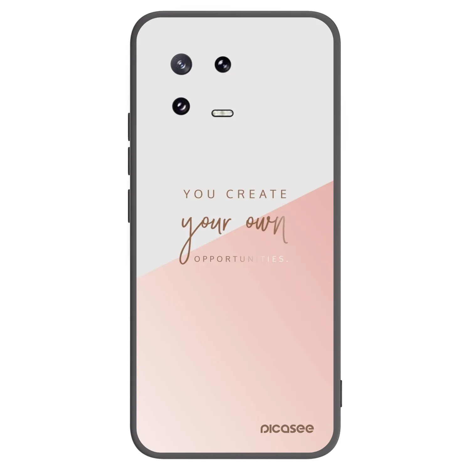 Picasee silikonowe czarne etui na Xiaomi 13 Pro - You create your own opportunities