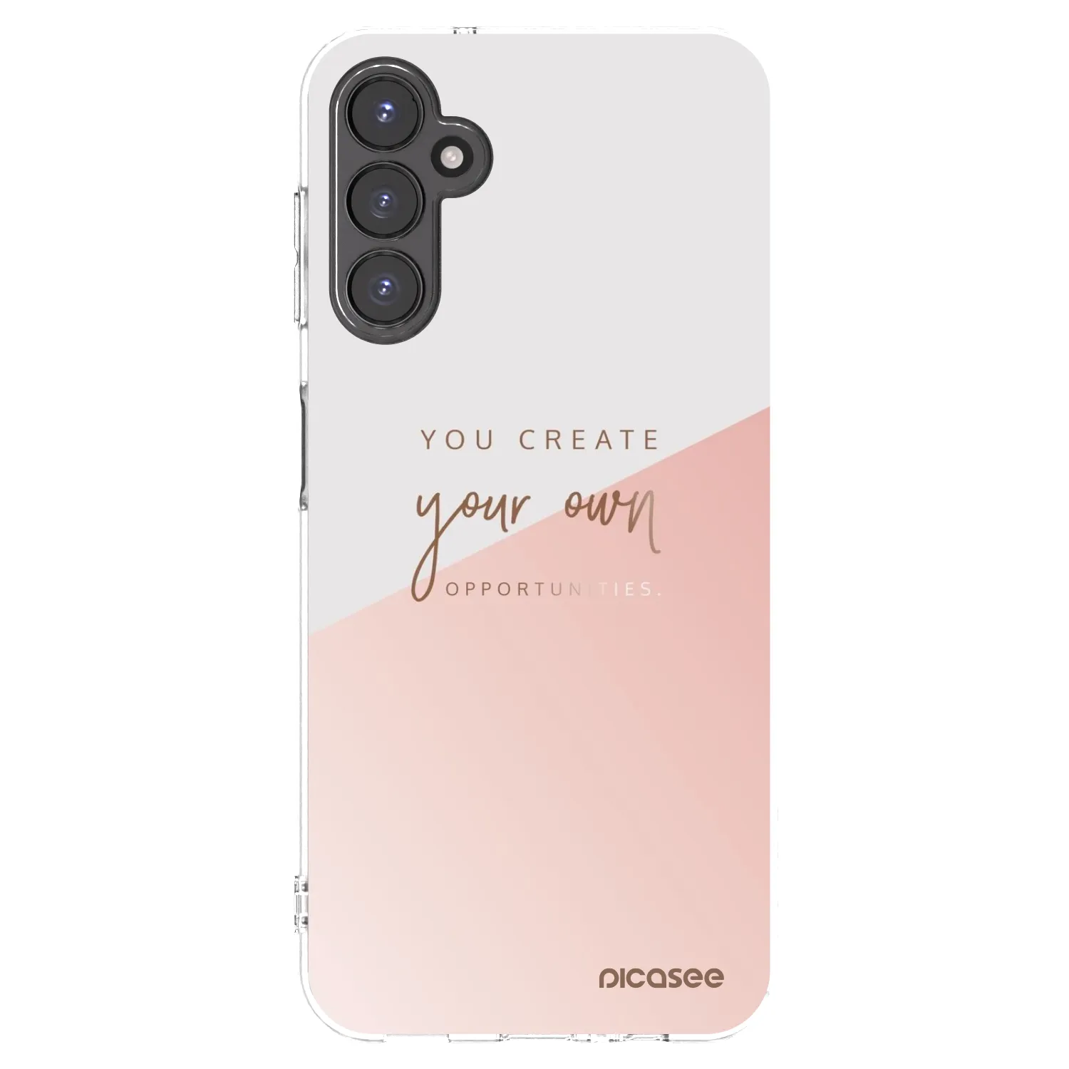 Picasee silikonowe przeźroczyste etui na Samsung Galaxy A14 5G A146P - You create your own opportunities