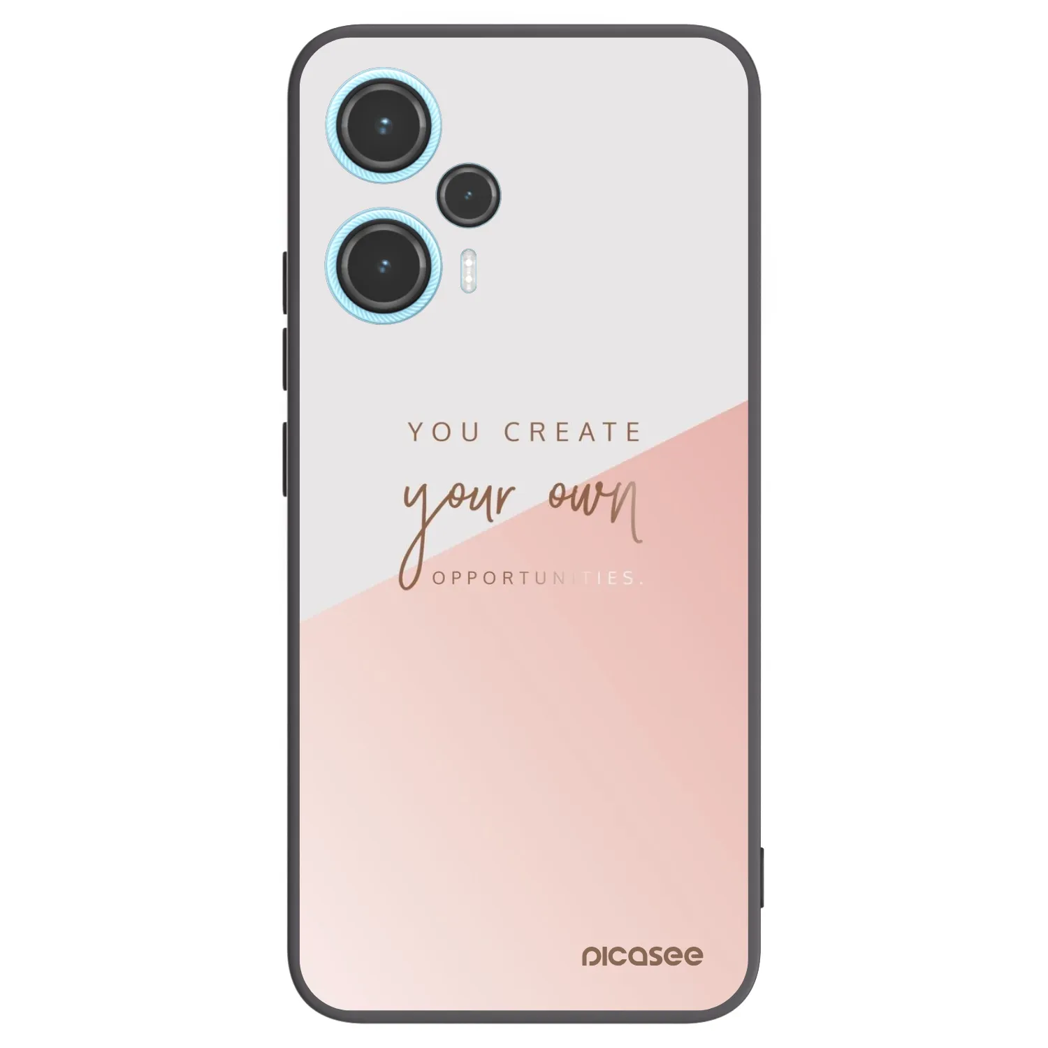 Picasee silikonowe czarne etui na Xiaomi Poco F5 - You create your own opportunities