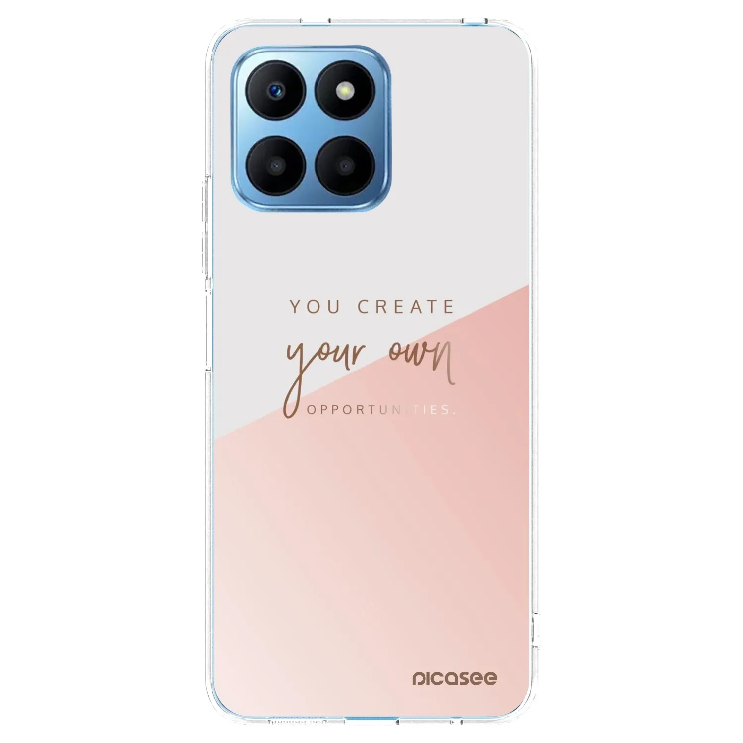 Picasee silikonowe przeźroczyste etui na Honor 70 Lite - You create your own opportunities