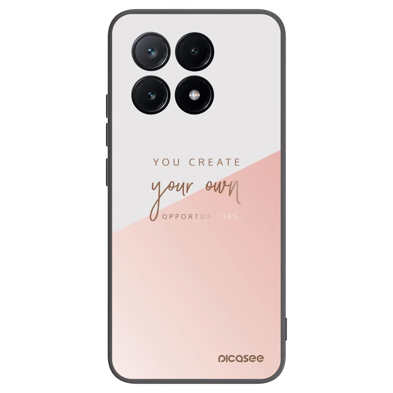Picasee silikonowe czarne etui na Xiaomi Poco X6 Pro - You create your own opportunities