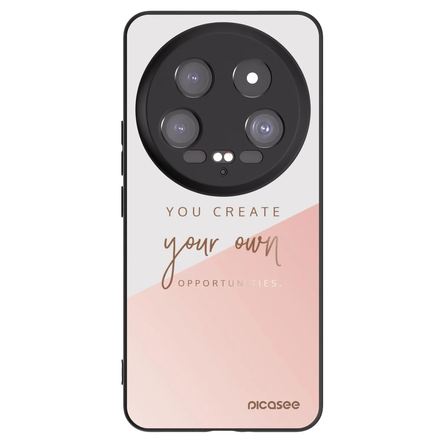 Picasee silikonowe czarne etui na Xiaomi 14 Ultra - You create your own opportunities