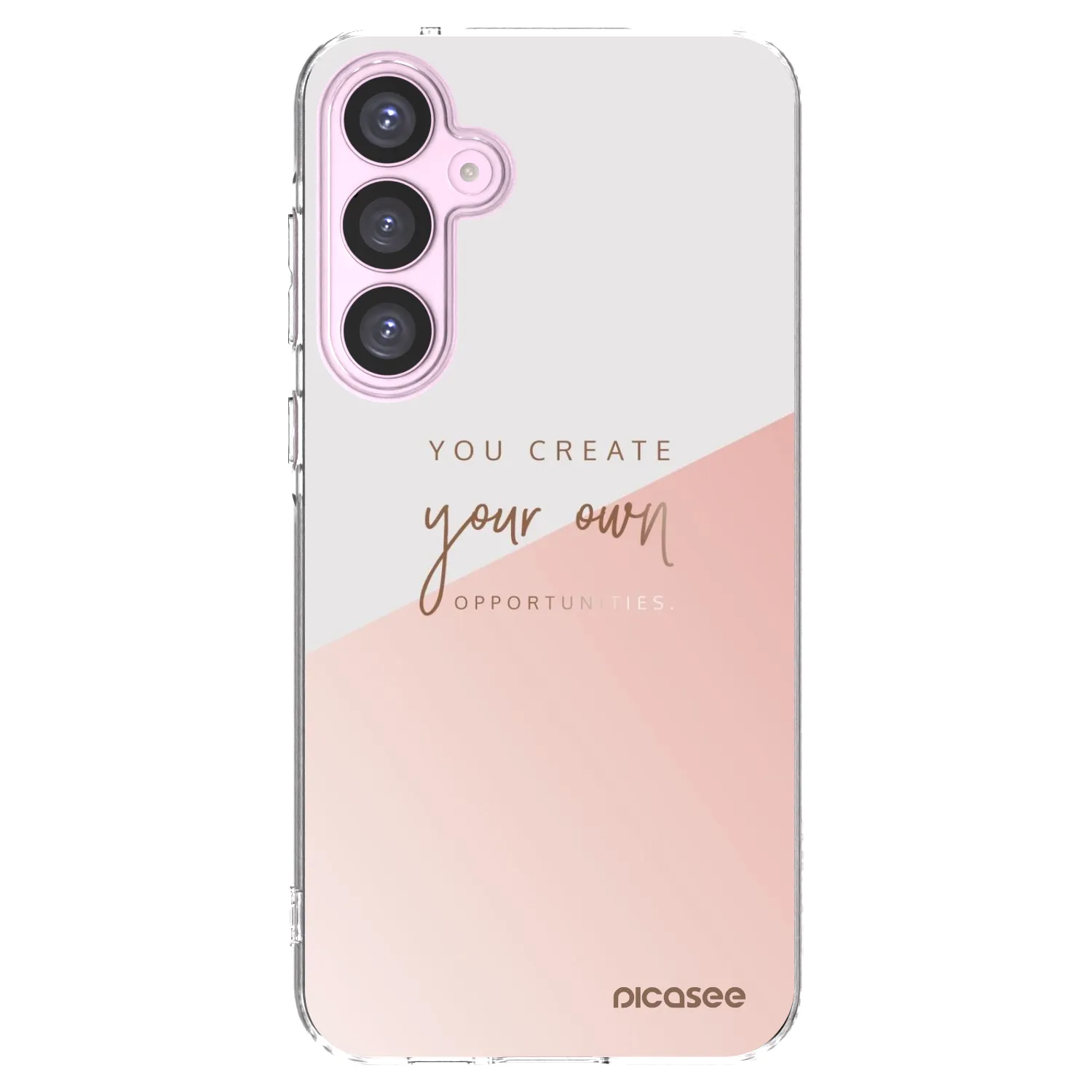 Picasee silikonowe przeźroczyste etui na Samsung Galaxy A55 5G A556B - You create your own opportunities