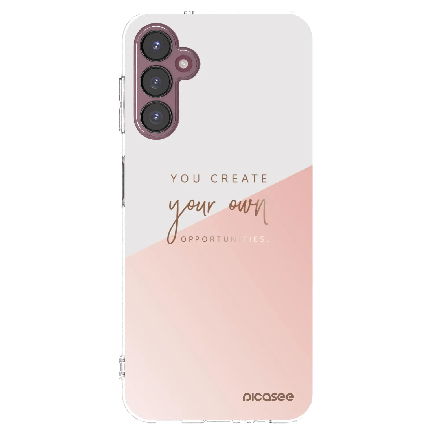 Picasee silikonowe przeźroczyste etui na Samsung Galaxy A05s A057G - You create your own opportunities