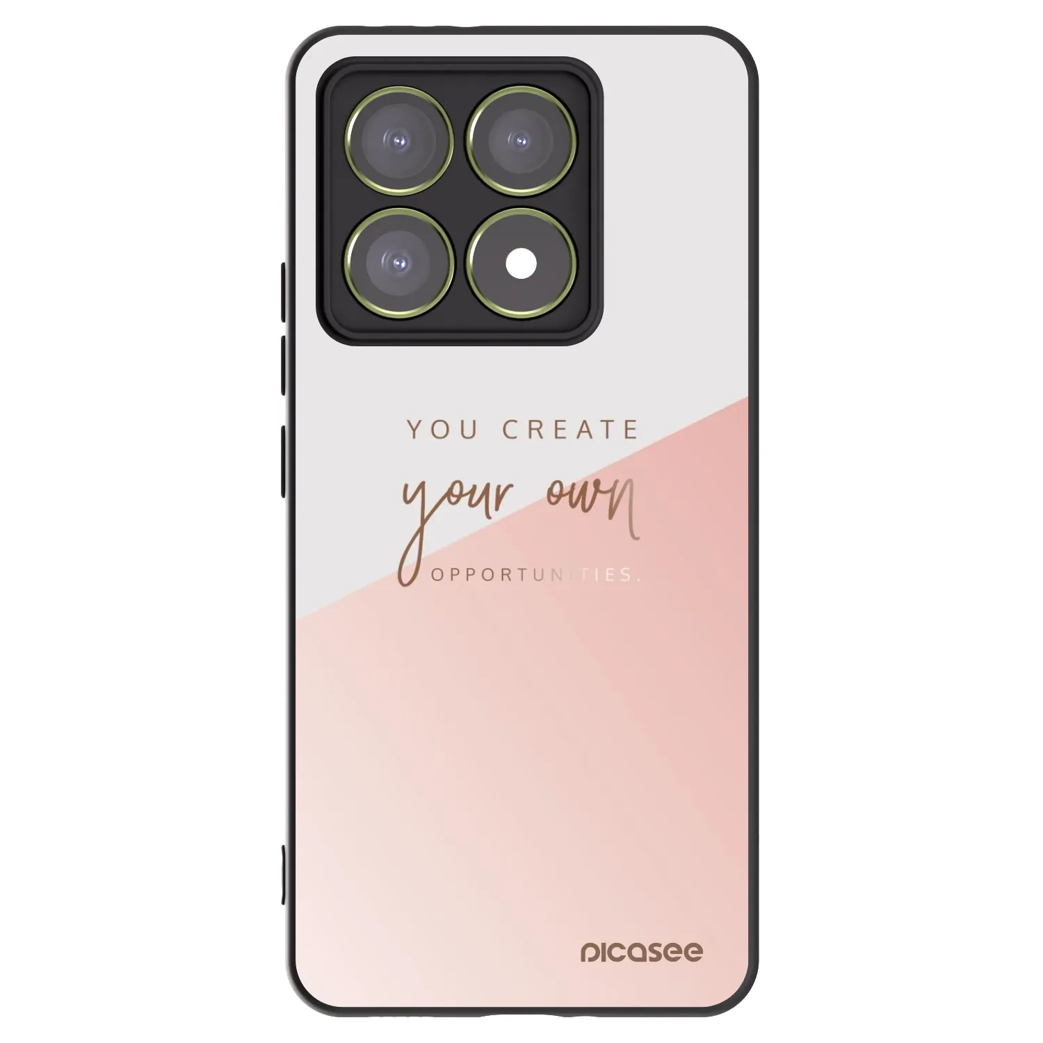 Picasee silikonowe czarne etui na Xiaomi 14T - You create your own opportunities