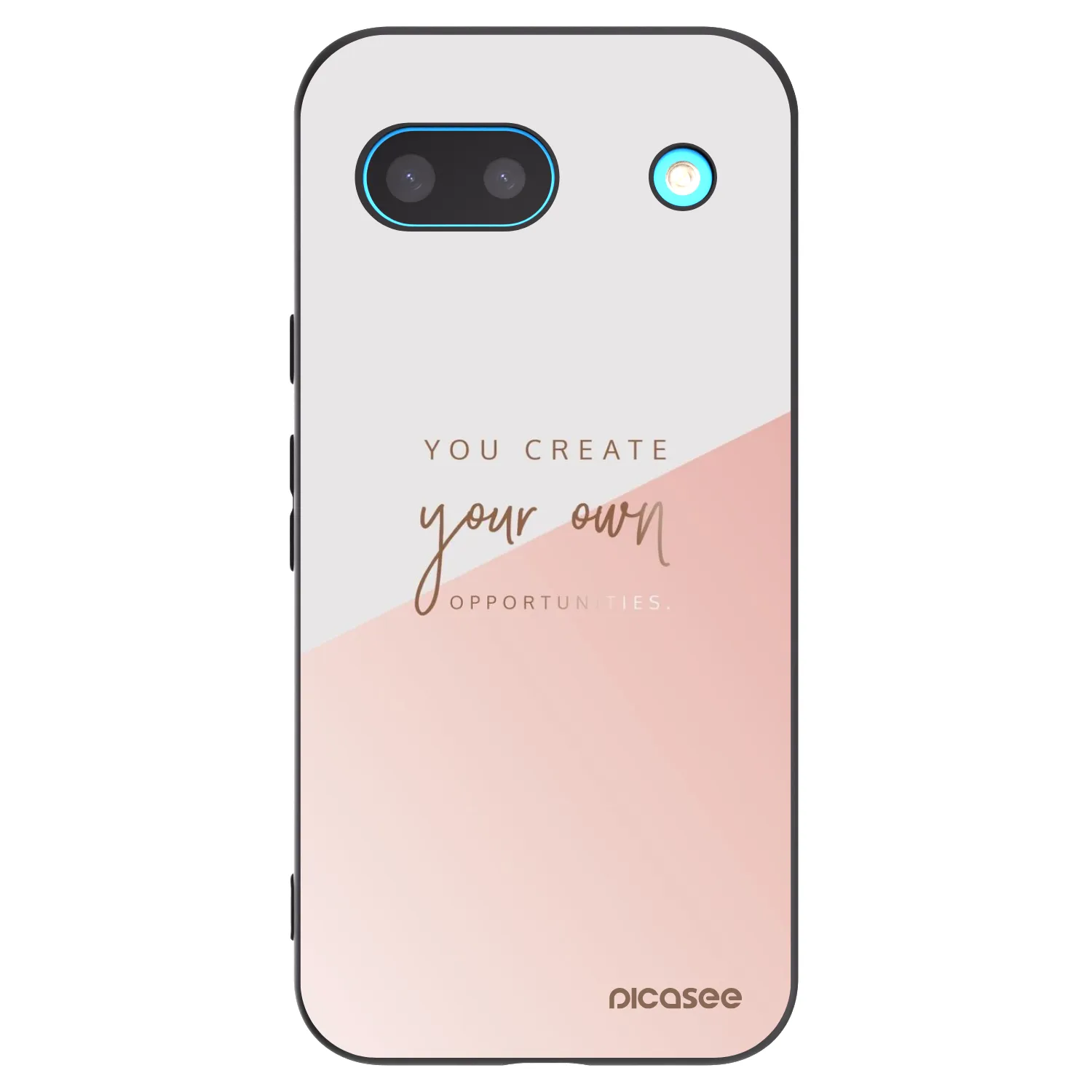 Picasee silikonowe czarne etui na Google Pixel 8a - You create your own opportunities