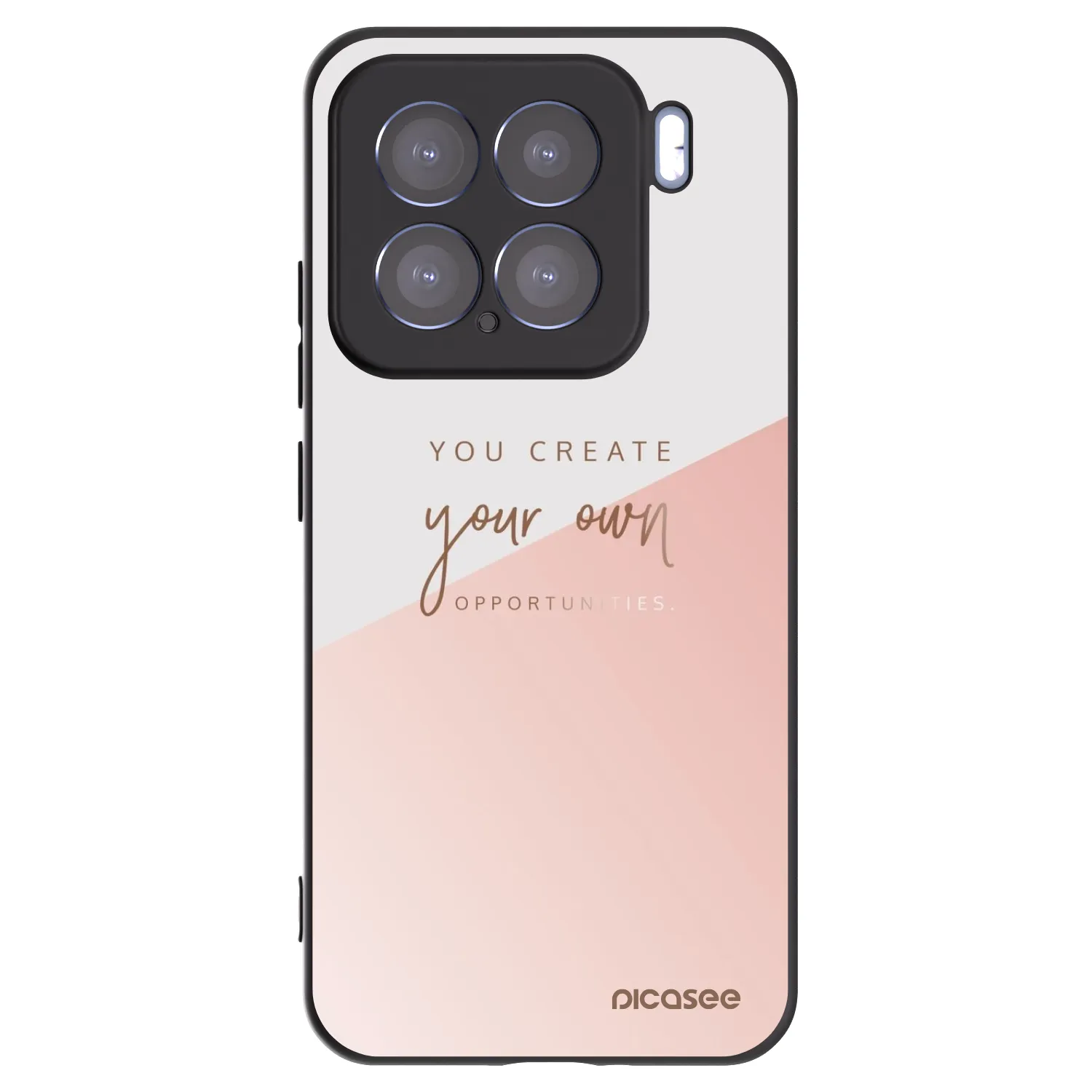 Picasee silikonowe czarne etui na Xiaomi 15 - You create your own opportunities