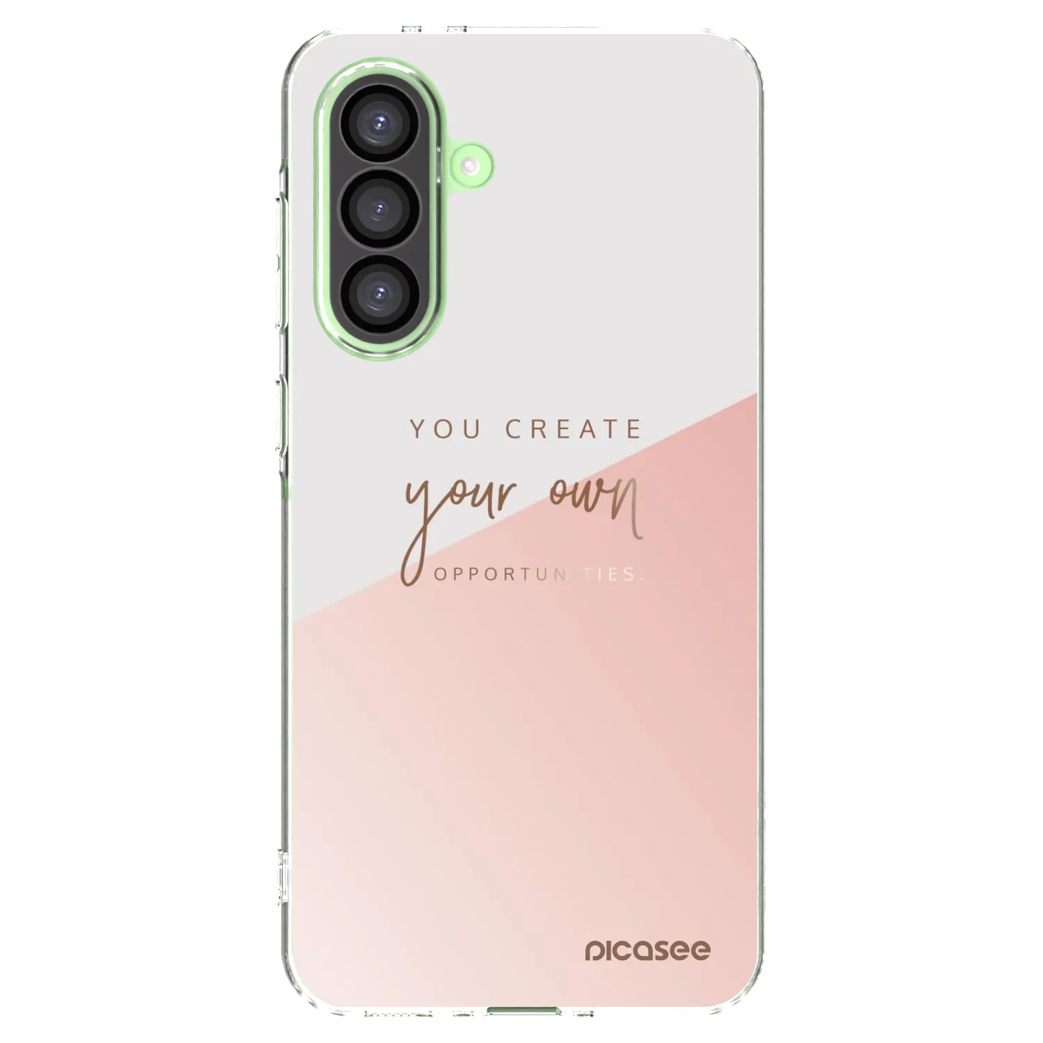 Picasee silikonowe przeźroczyste etui na Samsung Galaxy A26 5G A266B - You create your own opportunities