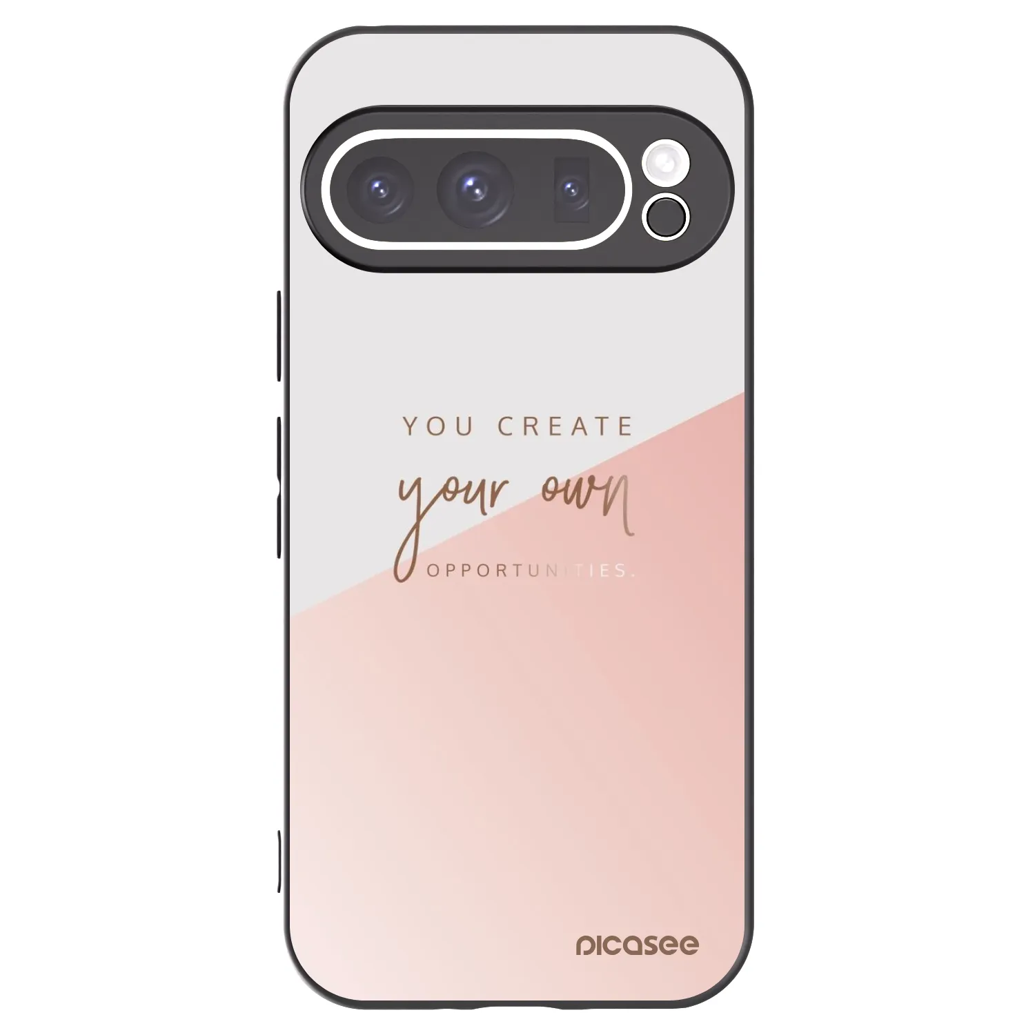 Picasee silikonowe czarne etui na Google Pixel 9 Pro - You create your own opportunities