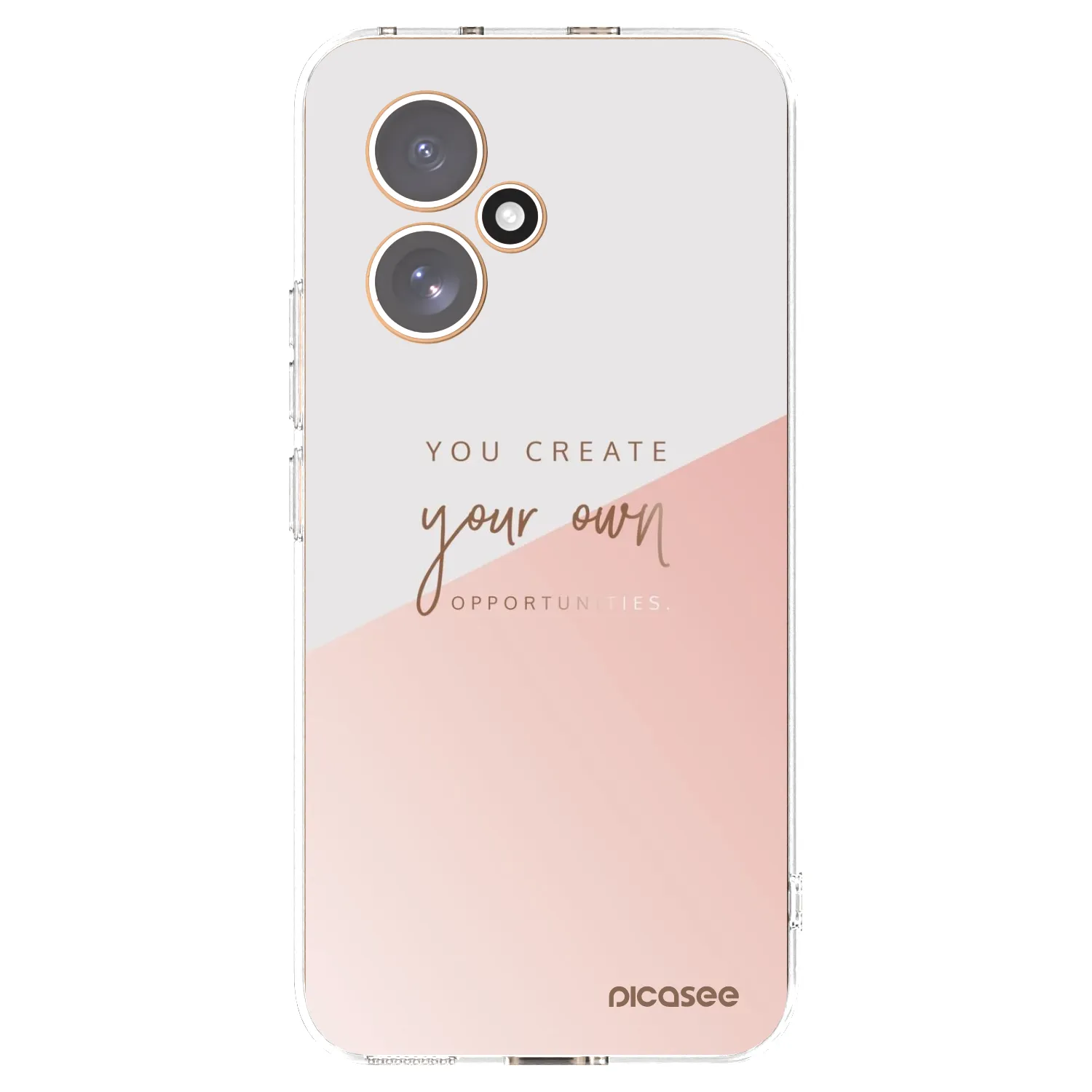 Picasee silikonowe przeźroczyste etui na Honor 400 5G - You create your own opportunities