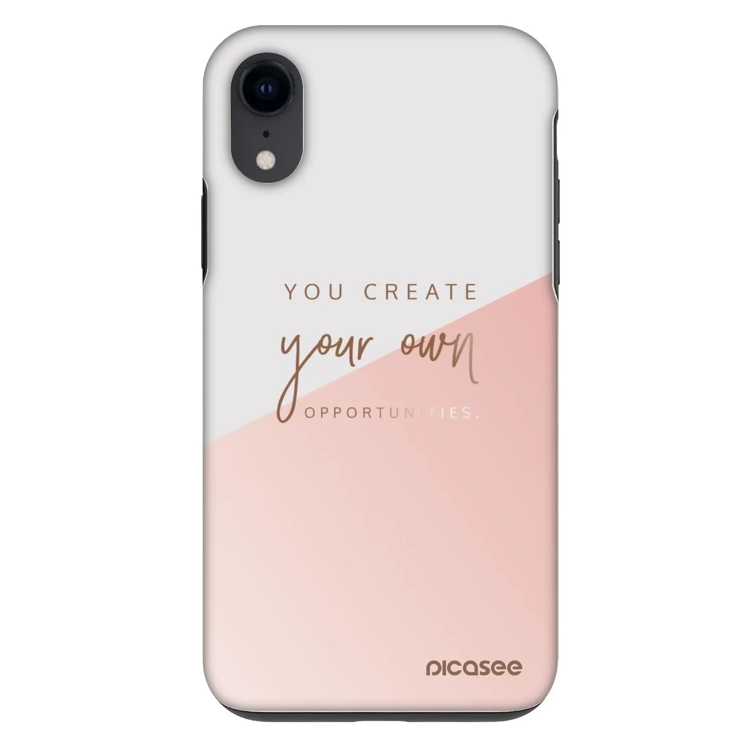 Picasee Fashion Case na Apple iPhone XR - You create your own opportunities