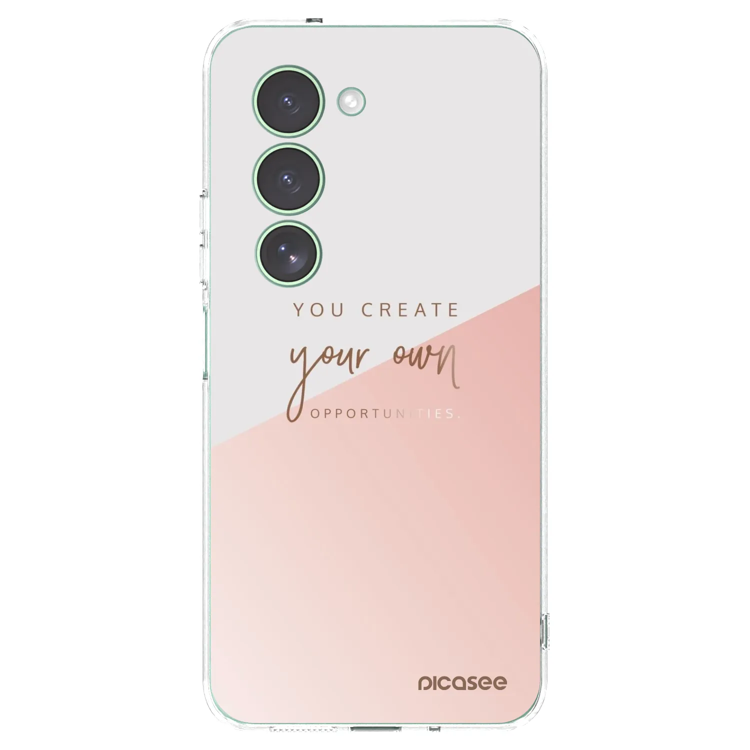 Picasee silikonowe przeźroczyste etui na Xiaomi Redmi 15 5G - You create your own opportunities