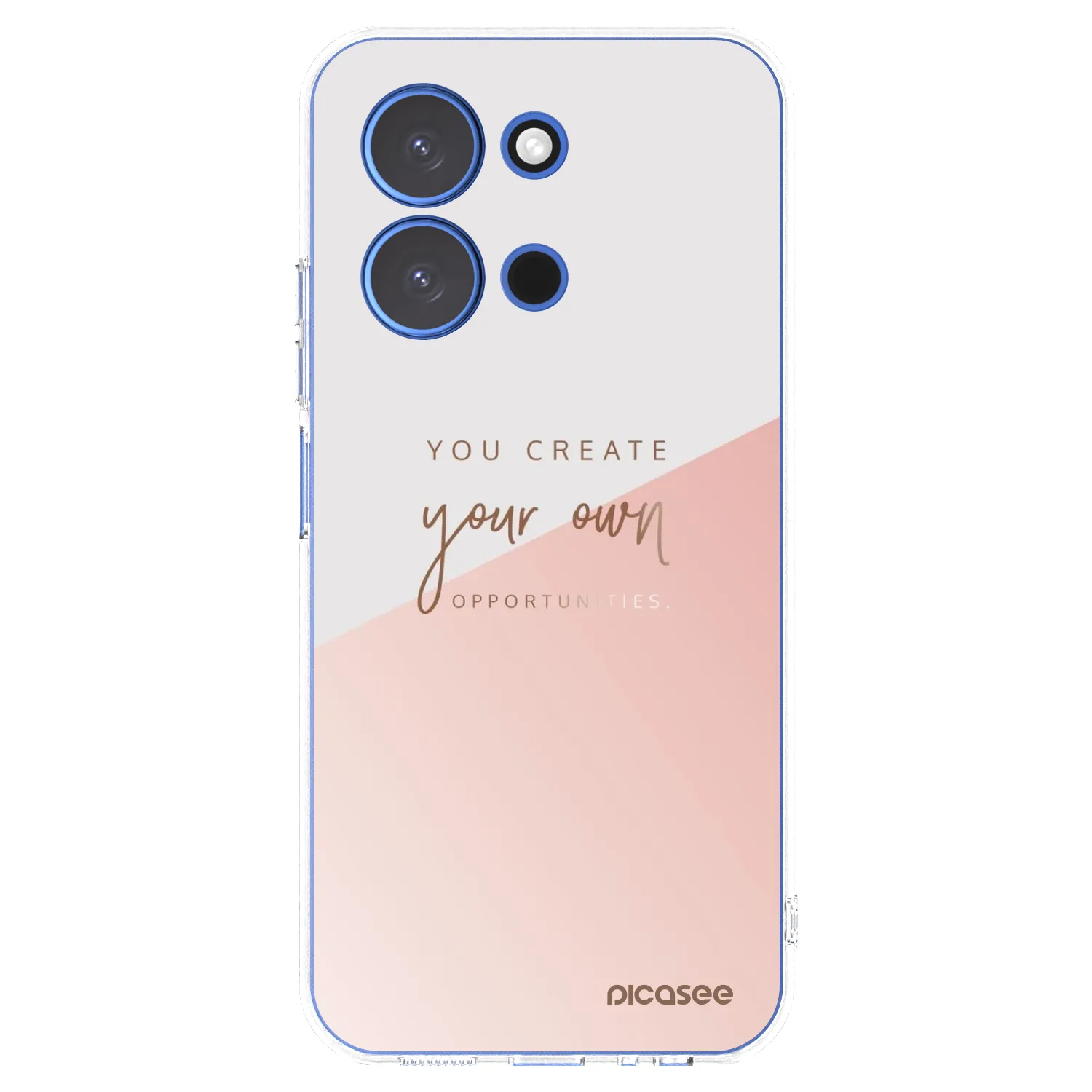 Picasee silikonowe przeźroczyste etui na Xiaomi Redmi 15C 4G - You create your own opportunities