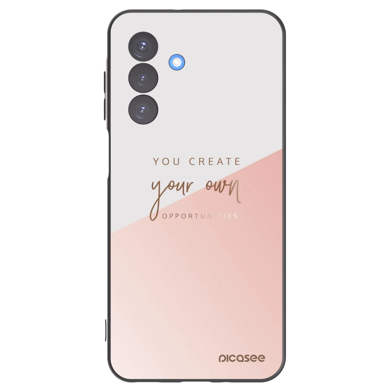 Picasee silikonowe czarne etui na Samsung Galaxy A17 5G - You create your own opportunities