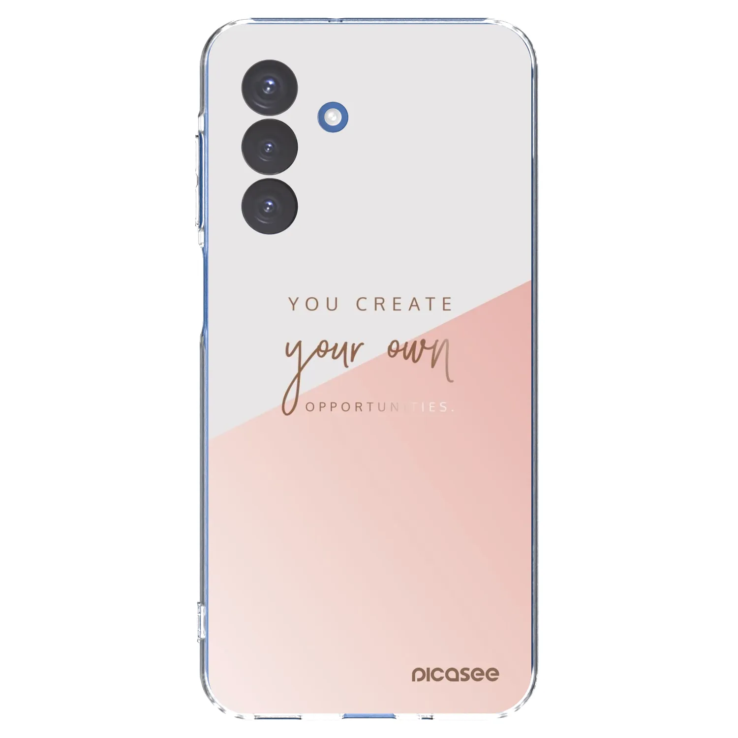 Picasee silikonowe przeźroczyste etui na Samsung Galaxy A17 5G - You create your own opportunities