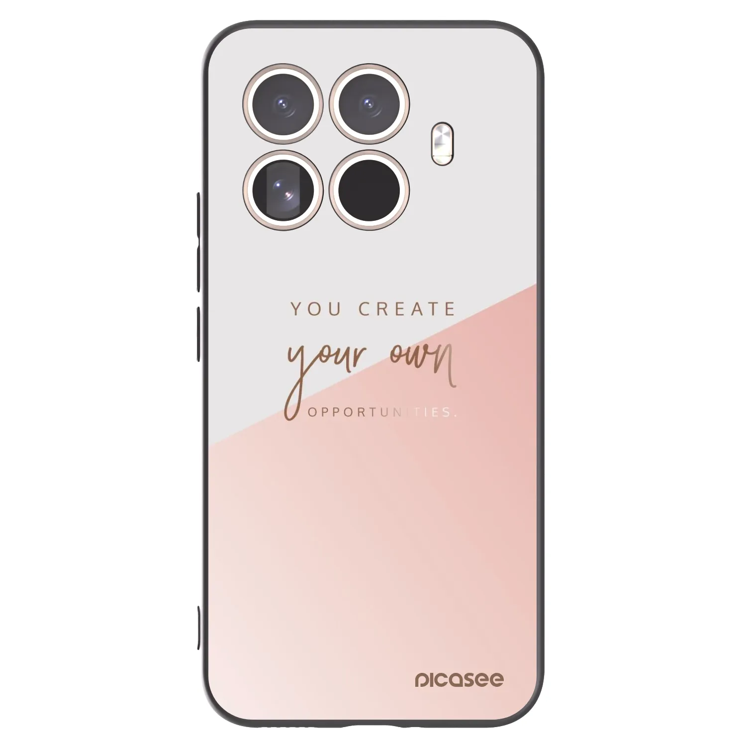 Picasee silikonowe czarne etui na Xiaomi 15T Pro - You create your own opportunities
