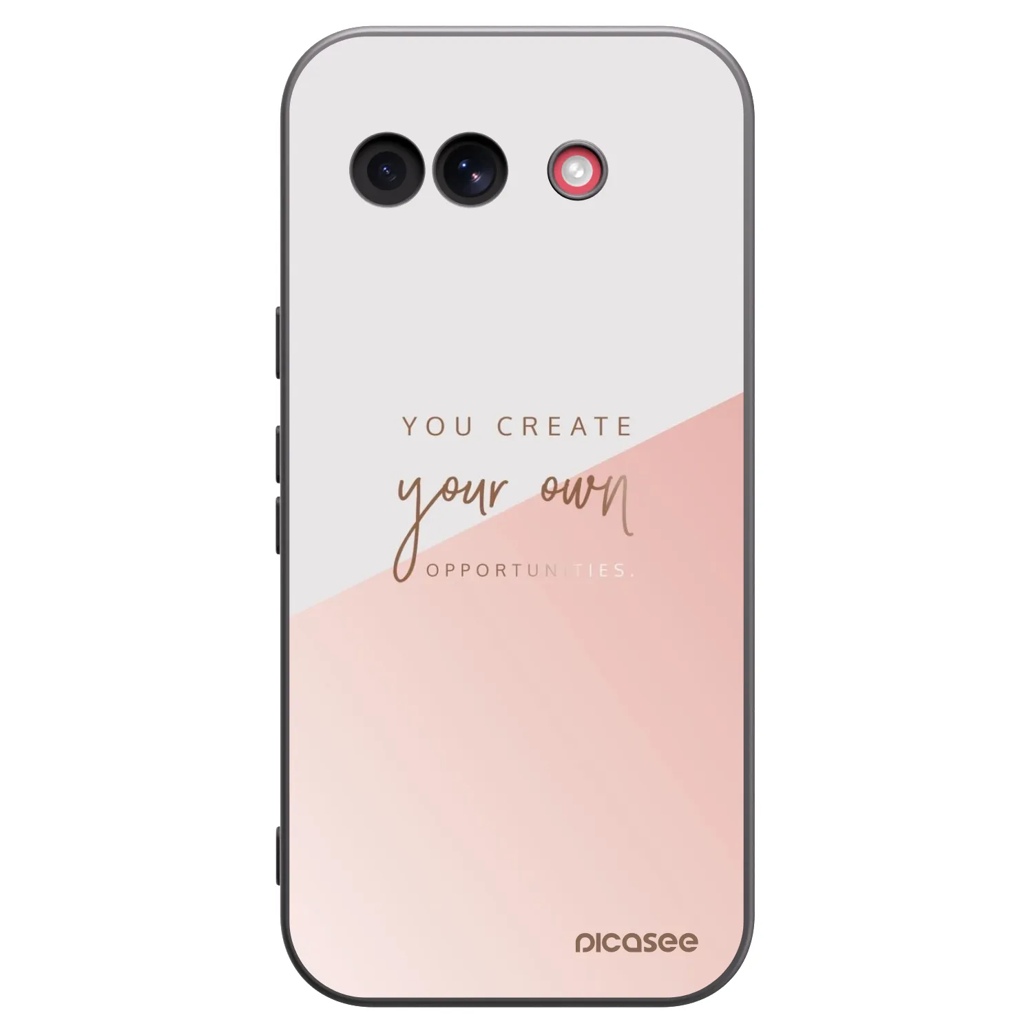 Picasee silikonowe czarne etui na Google Pixel 10a - You create your own opportunities