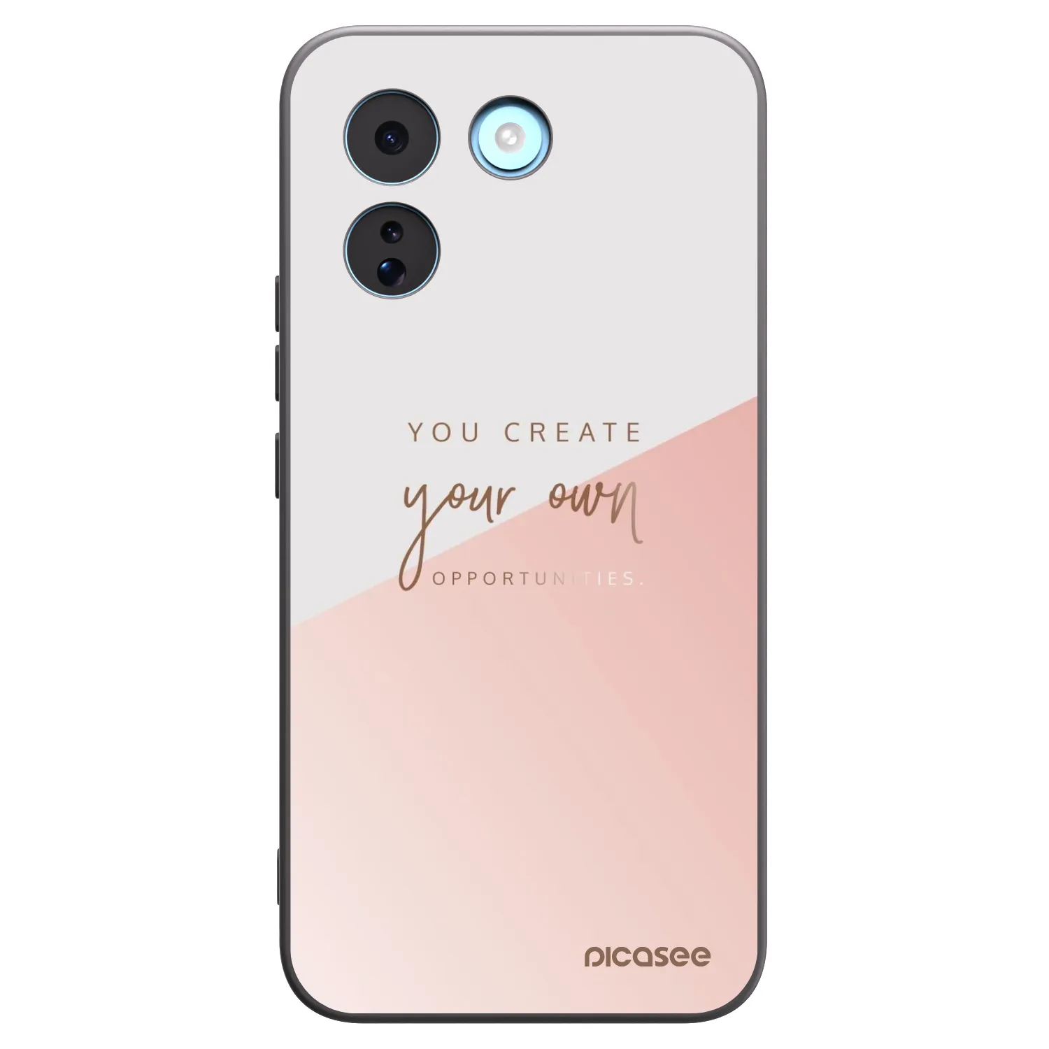 Picasee silikonowe czarne etui na Xiaomi Redmi Note 17 Pro MAX 5G - You create your own opportunities